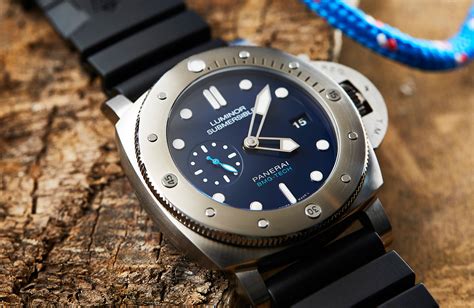 panerai bmg-tech|panerai watch 47mm gold submersible.